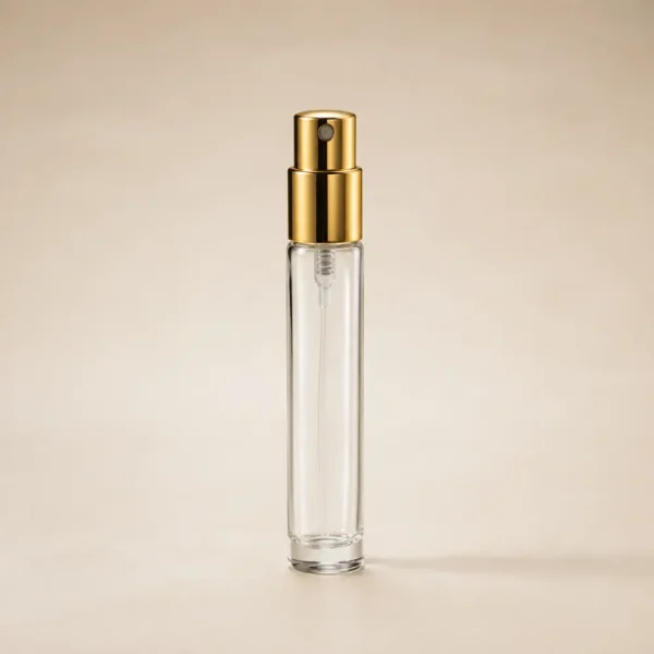 5ml empty perfume mist spray bottle with gold atomizer