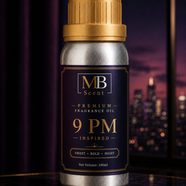 9 PM inspired fragrance oil by MB Scent