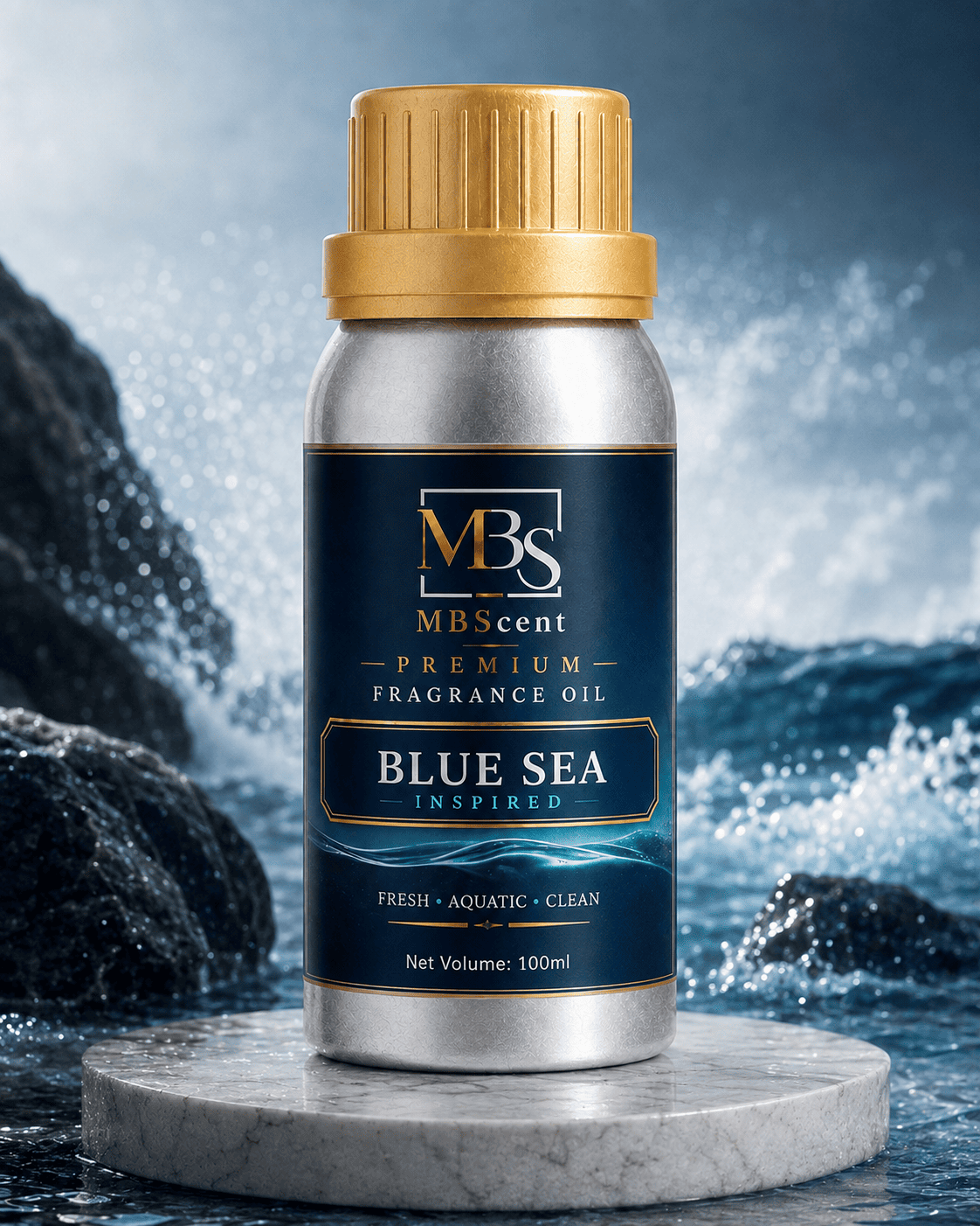 Blue Sea Fragrance Oil Blue Sea premium fragrance oil by MB Scent