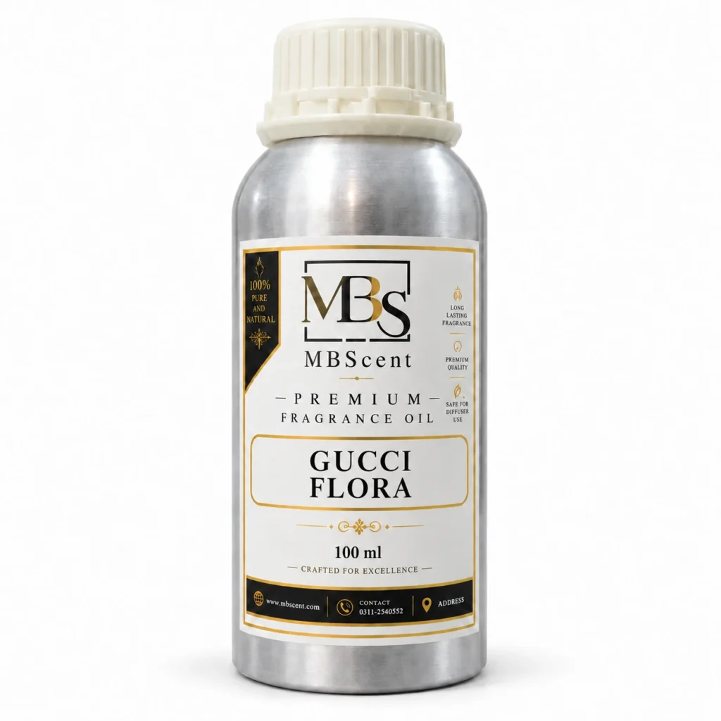 MB Scent Gucci Flora fragrance oil 100 ml bottle