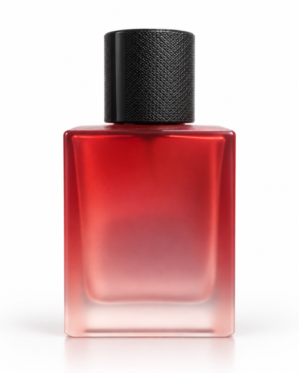50ml UK red frost empty perfume bottle MBS-52