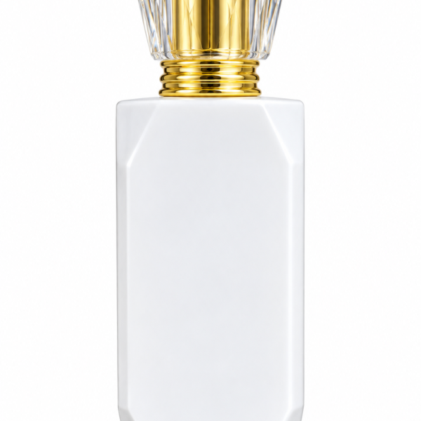 White empty perfume bottle MBS-25