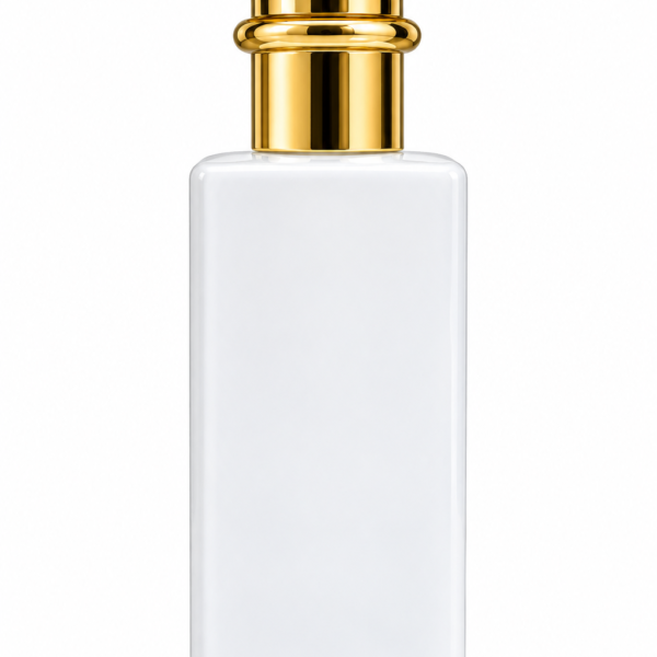 White empty perfume bottle MBS-31