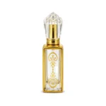 NR-09 50ml White and Gold Empty Attar Bottle