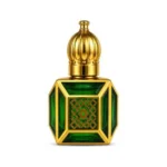 NR-13 15ml Green Square Empty Attar Bottle